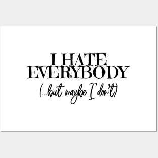 HALSEY - I Hate Everybody Posters and Art